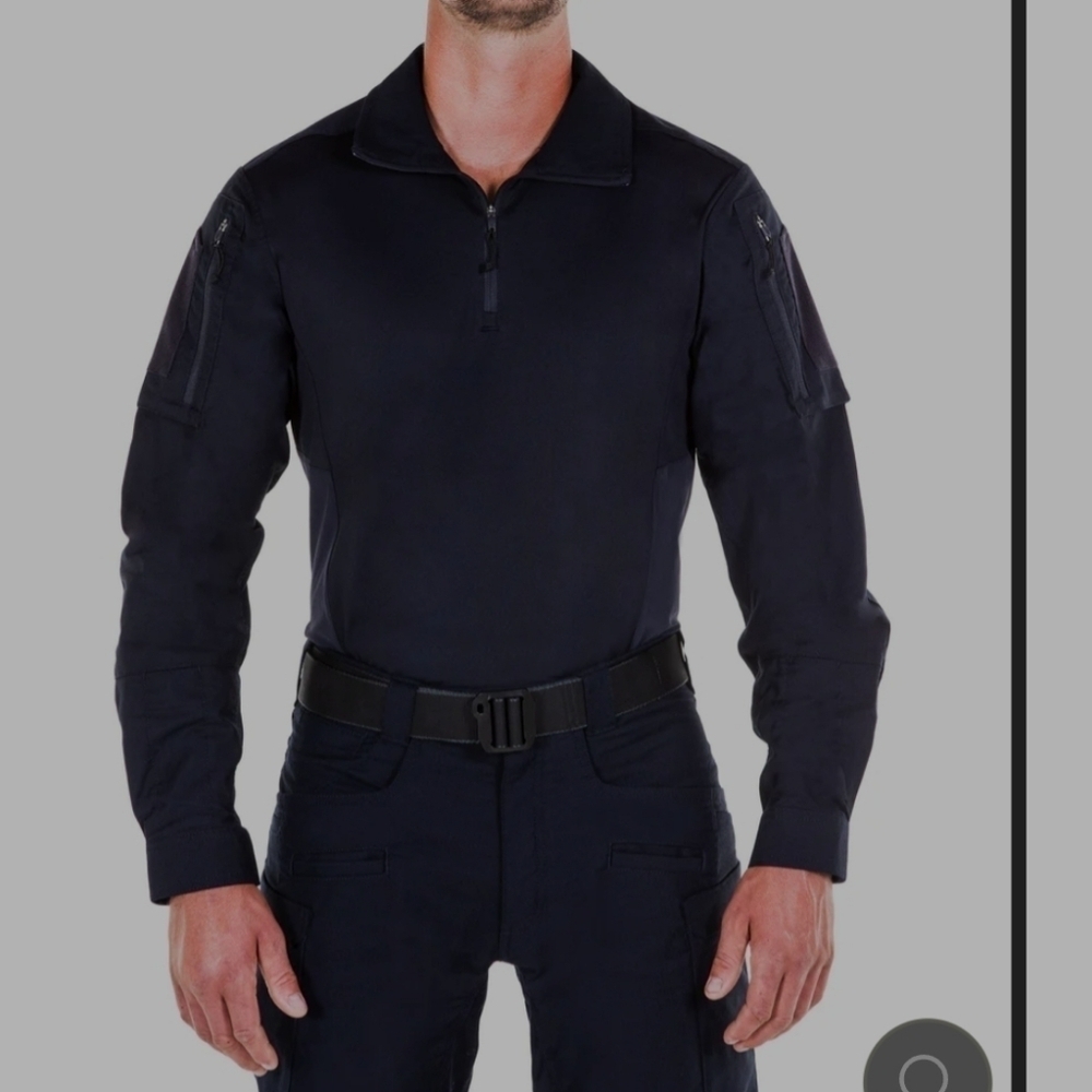 First Tactical MEN'S DEFENDER SHIRT. Midnight Navy. Size XXL Reg. New.…